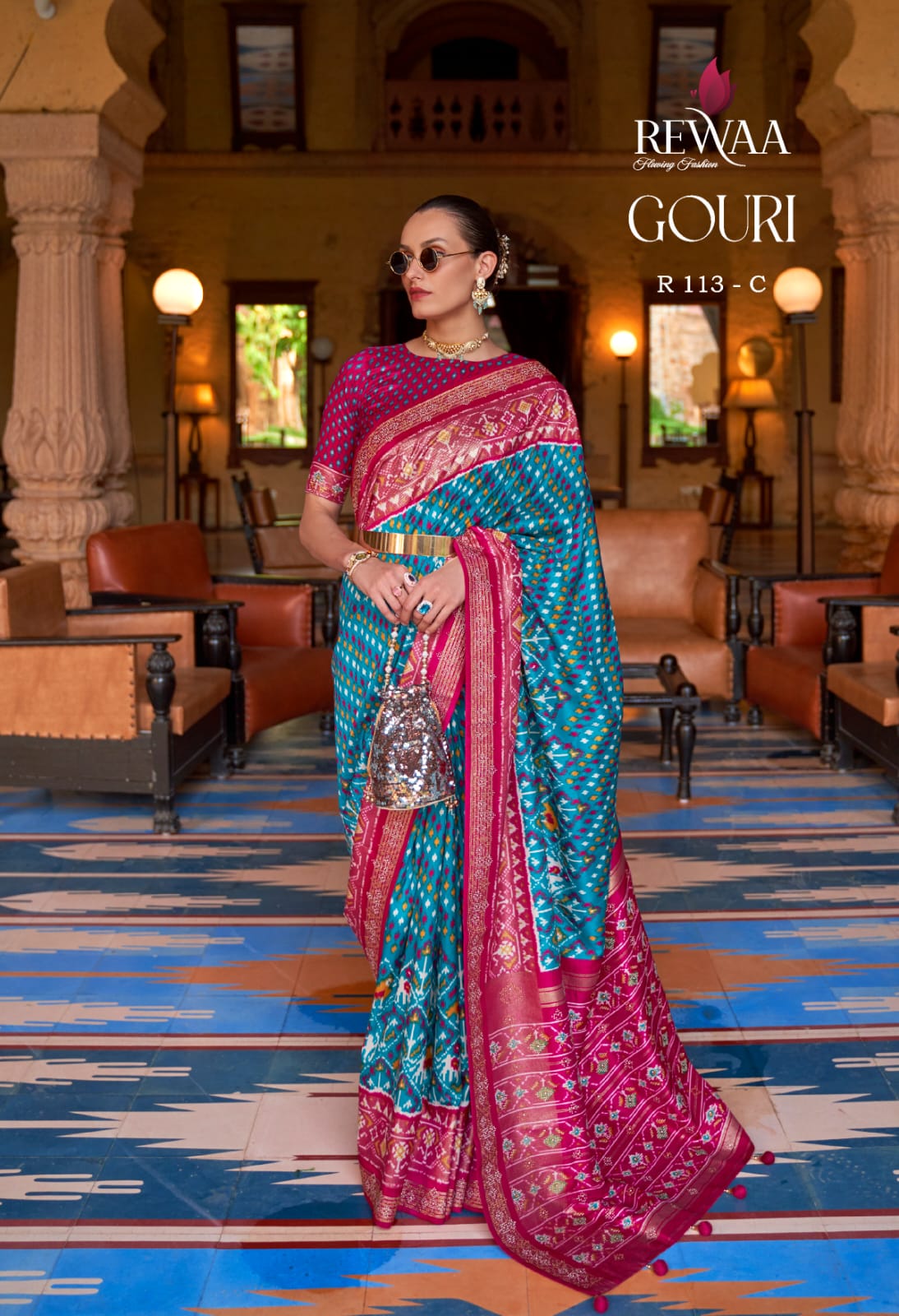Rewaa Gouri Silk Heavy Wedding Wear New Designer Saree Collection